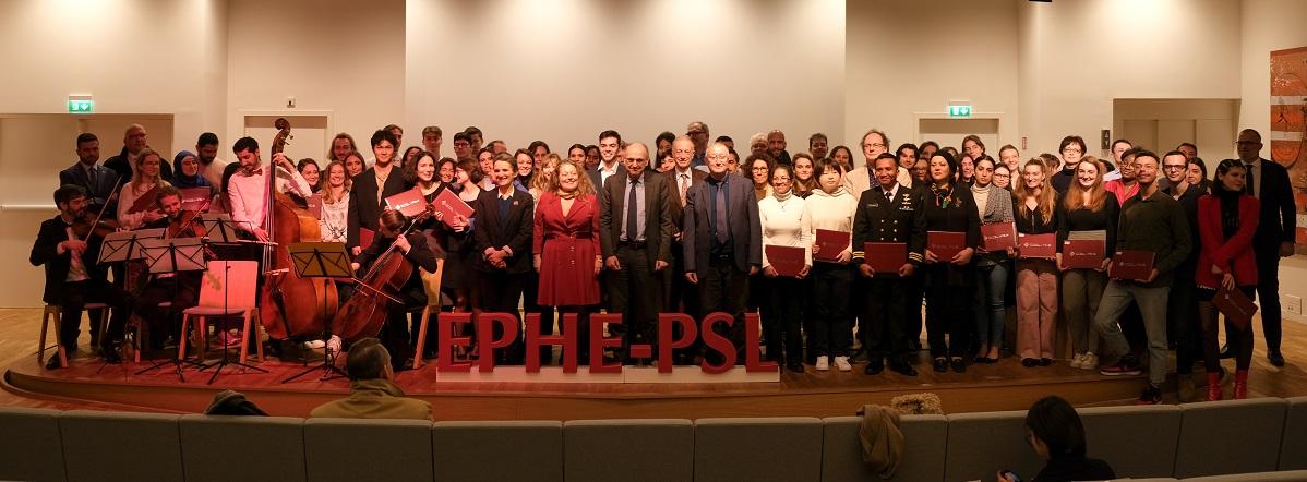 Cérémonie remise des diplômes EPHE-PSL 2024