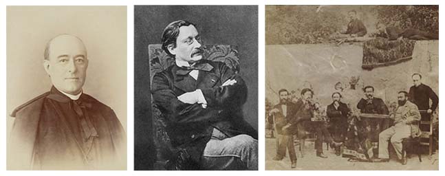 Louis Duchesne, Albert Dumont et l'EFR vers 1873-1876