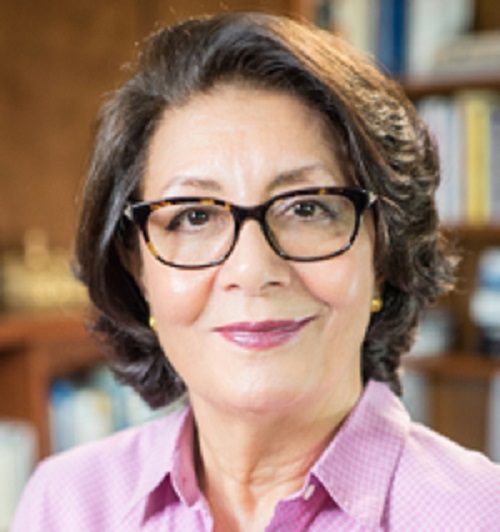 Madame Elahé Omidyar Mir-Djalali, Fondatrice et Présidente du Roshan Cultural Heritage Institute