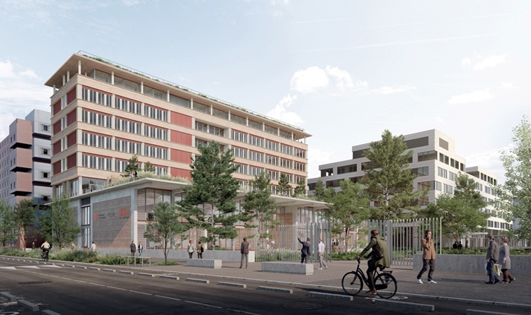 Futur siège de l'EPHE - PSL au Campus Condorcet