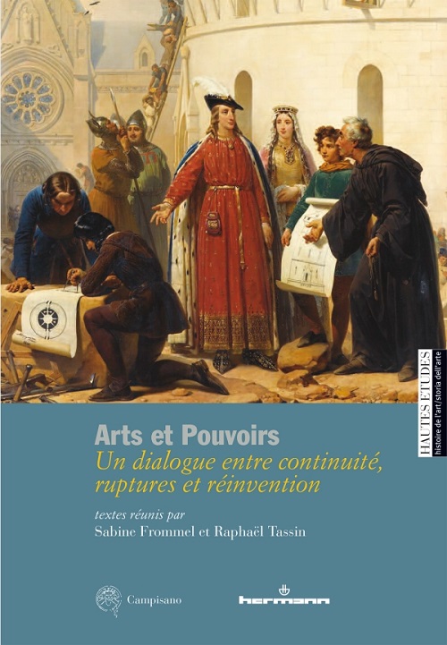 Première de couverture. Arts et pouvoirs. Un dialogue entre continuité, ruptures et réinvention