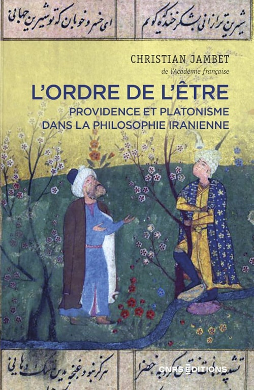 Première de couverture. L'ordre de l'être