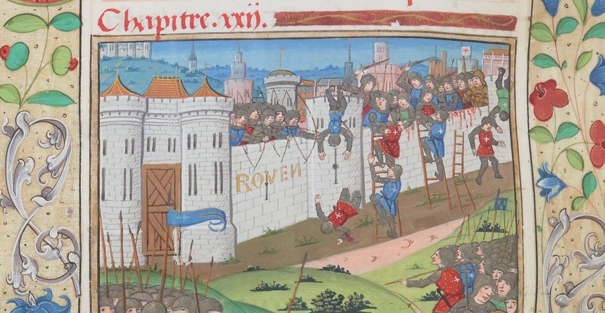 Manuscrit. Assaut de Rouen