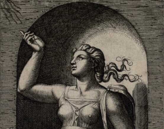 Fides par Marcantonio Raimondi (Künstler_in) - Albertina, Austria - Public Domain.