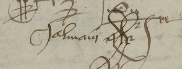 Paraphe. Jacques Almain