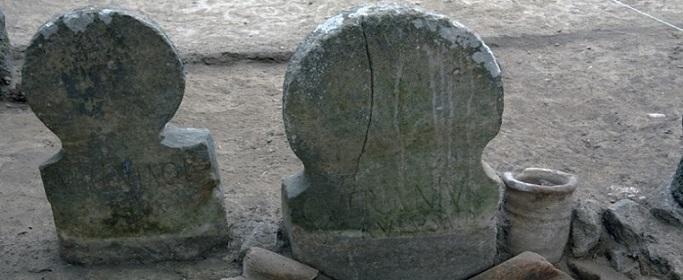 Tombes d'esclaves à Pompéi