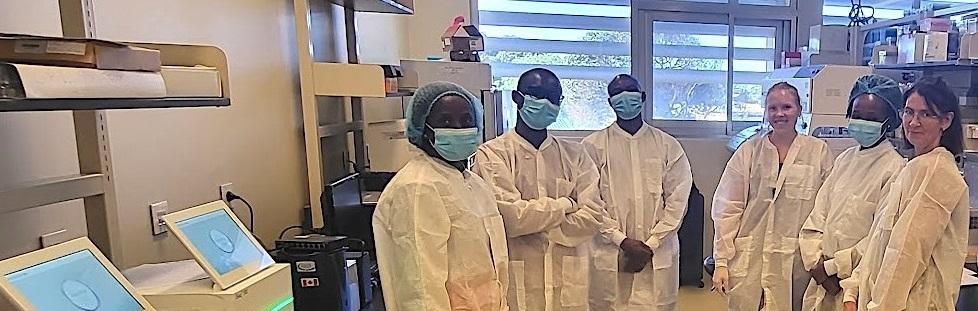 Laboratoire de Mycobacteriologie. Mozambique