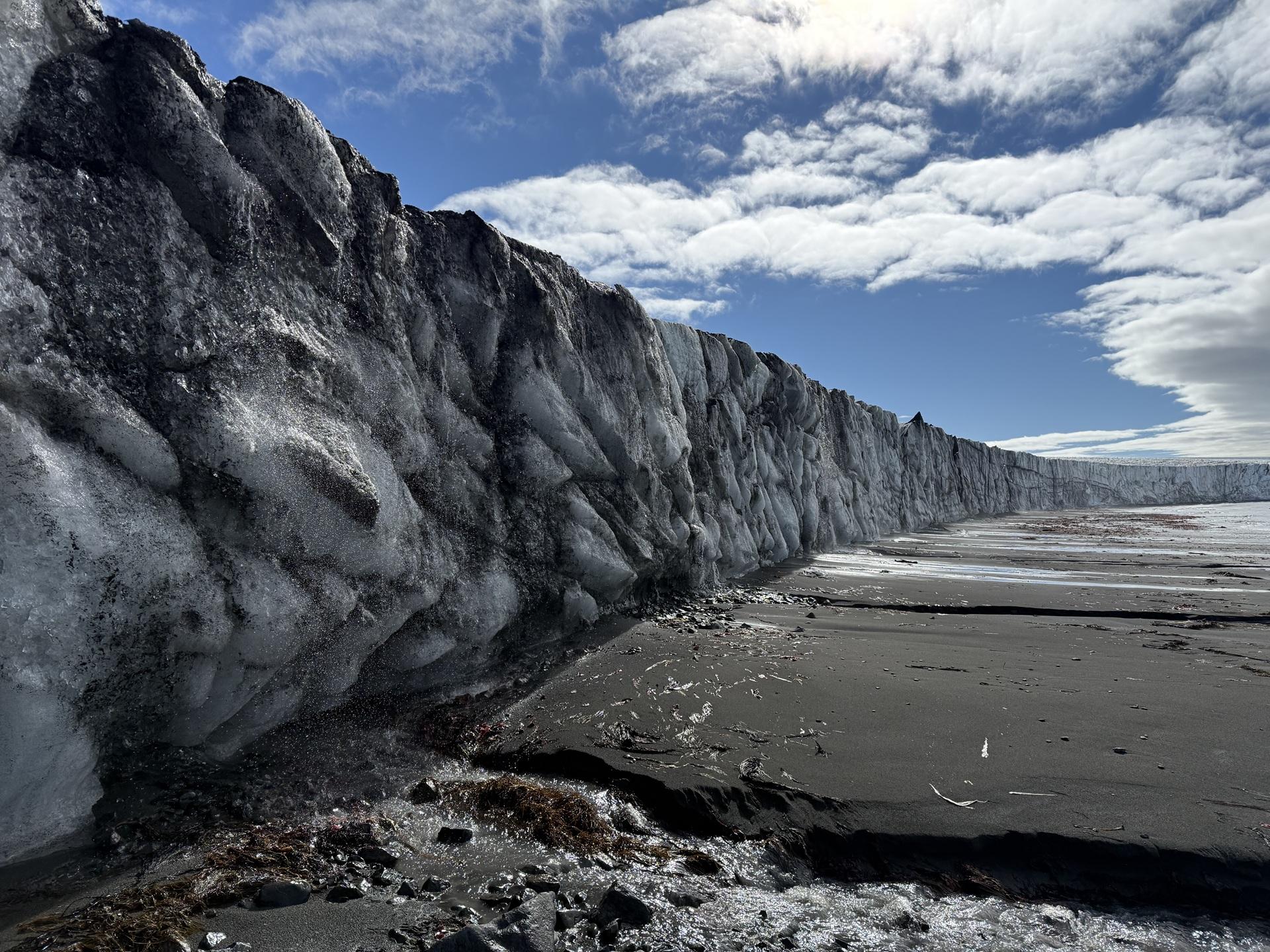 Le bassin de Wilkes, ce géant de glace en Antarctique de l’Est. Photo : DR