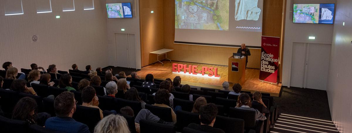 Rentrée académique EPHE - PSL 2023-2024 au campus Condorcet