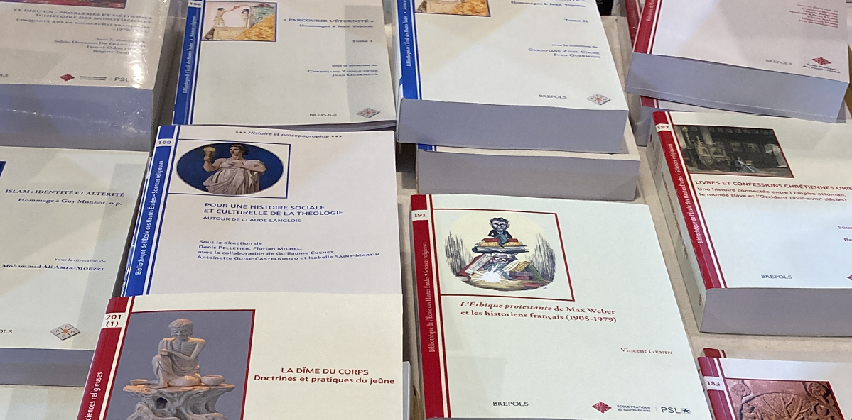 Bandeau des Parutions EPHE-PSL