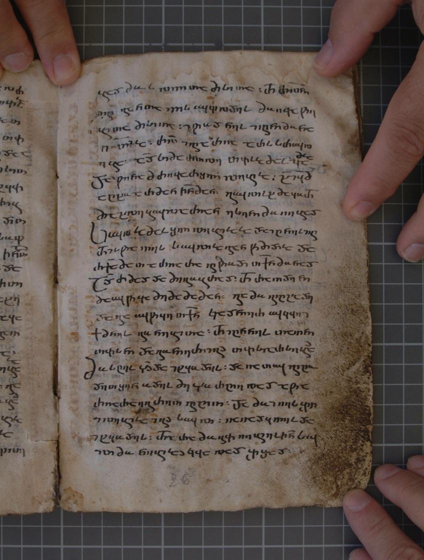 Ms. Sin. georg. NF 13, fol. 4v: Géorgien avec sous-titres albanais  Crédit Image : © Jost Gipper