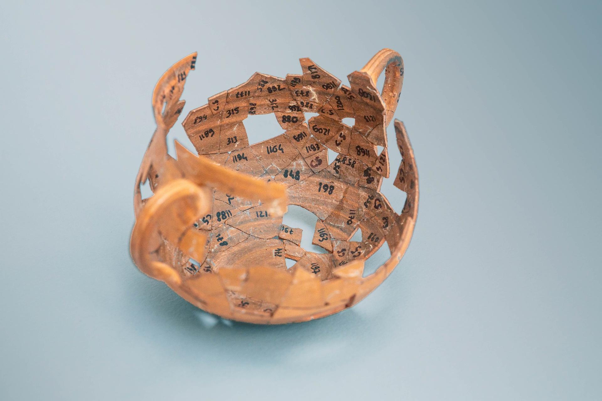 Céramique de Pompéi. Copyright Flore Giraud