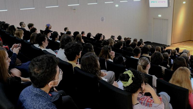Rentrée académique EPHE-PSL 2023-2024. Campus Condorcet. Auditorium