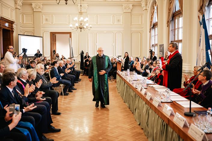Olivier Dutour, Docteur Honoris Causa de l’Université de Szeged, Hongrie.  