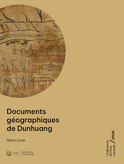 Première de couverture. Documents géographiques de Dunhuang