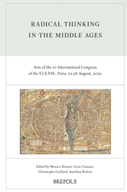 Première de couverture. Radical Thinking in the Middle Ages