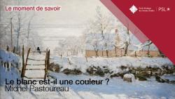 Moment de savoir EPHE-PSL. Le blanc est-il une couleur ? avec Michel Pastoureau