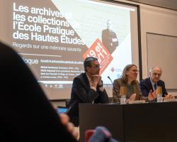 Colloque « Les archives et les collections de l’Ecole pratique des hautes études. Regards sur une mémoire savante ». Collège de France, le 19 novembre 2025.