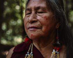 Femme Awajún, Amazonie péruvienne 