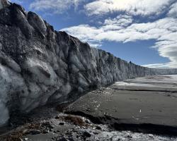 Le bassin de Wilkes, ce géant de glace en Antarctique de l’Est. Photo : DR
