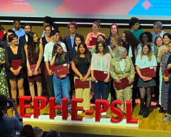 Cérémonie 2023 remise diplômes EPHE 