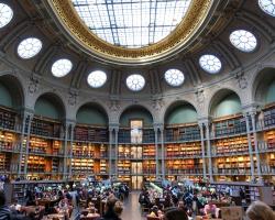 BnF Richelieu, Paris. Salle ovale