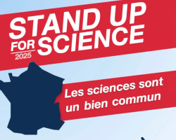 affiche Stand up for science
